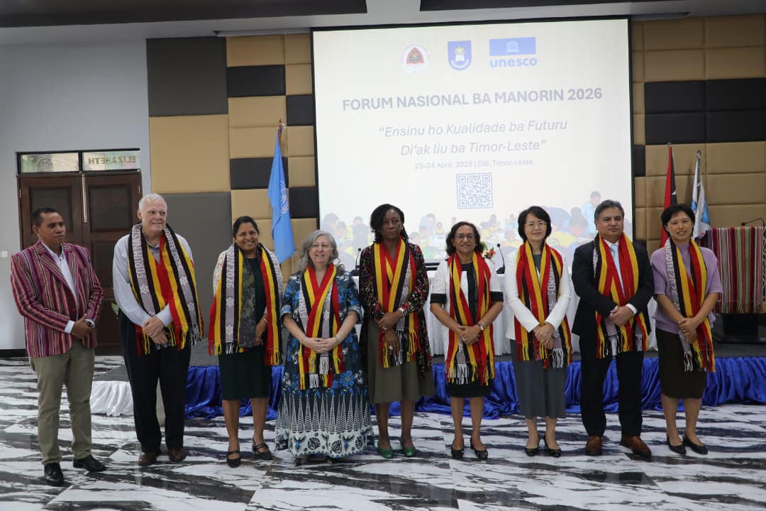 MINISTRA DA EDUCAÇÃO E EMBAIXADORA DA CHINA PARTICIPAM EM WORKSHOP SOBRE O FÓRUM NACIONAL DE PROFESSORES 2026